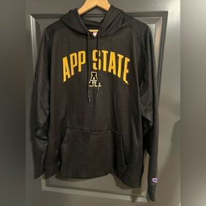 App State Black Hoodie